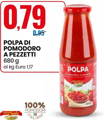 Eurospin Polpa Di Pomodoro A Pezzetti 680 gr offerta