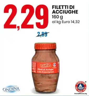 Ondina Filetti di Acciughe 160 g