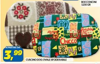 Risparmio Casa Cuscino Dog Ovale Sfoderabile offerta