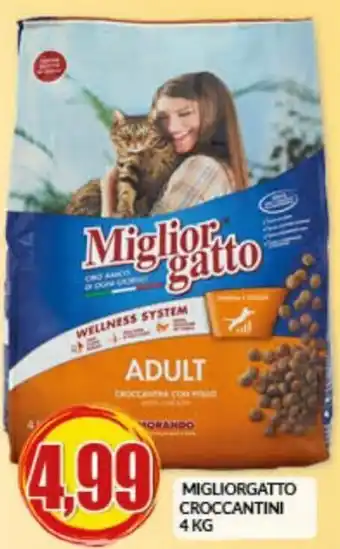 Risparmio Casa Migliorgatto Croccantini 4 kg offerta