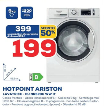 Euronics Hotpoint Ariston Lavatrice - EU NR529G WW IT offerta