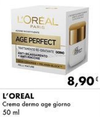Iper Tosano L'Oreal Crema dermo age giorno 50 ml offerta