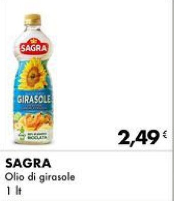 Iper Tosano Sagra Olio di girasole 1 lt offerta
