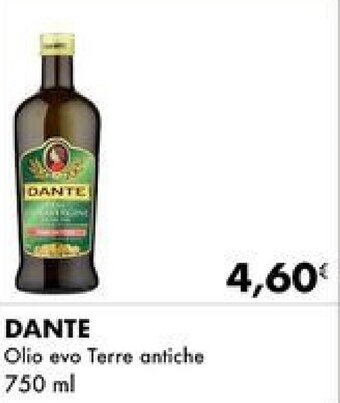 Dante Olio evo Terre antiche 750 ml