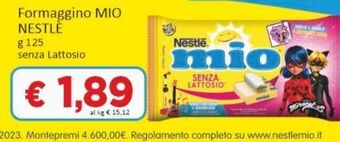 Paghi Poco Formaggini nestlé offerta