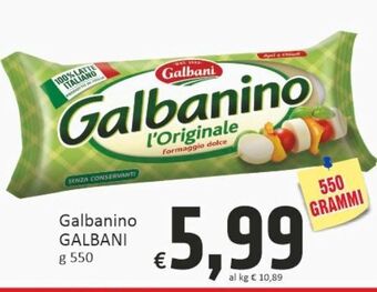 Paghi Poco Formaggio cremoso galbani offerta