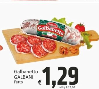 Paghi Poco Salame galbani offerta
