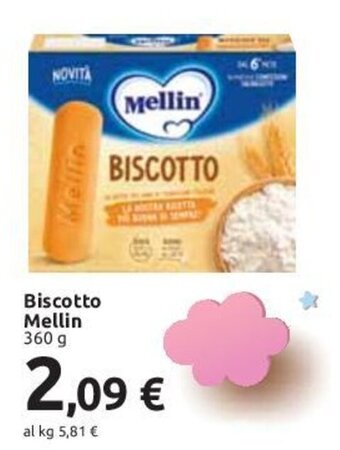 Carrefour Mellin Biscotto 360 g offerta