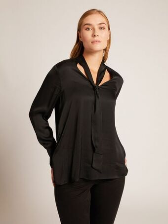Blusa in raso