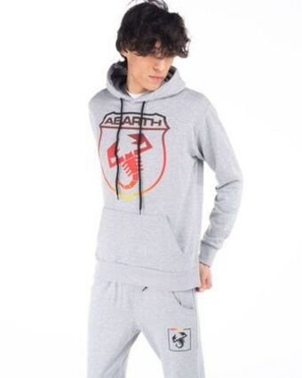 Globo Moda Abarth - uomo felpa con cappuccio offerta