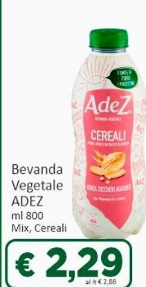 Paghi Poco Bevande naturali adez offerta