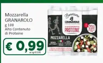 Paghi Poco Mozzarella granarolo offerta