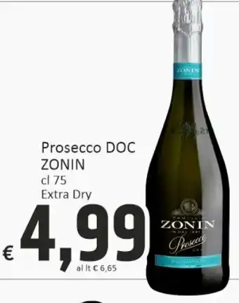 Paghi Poco Prosecco zonin offerta