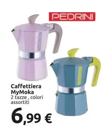 Caffettiera MyMoka 2 tazze, colori assortiti