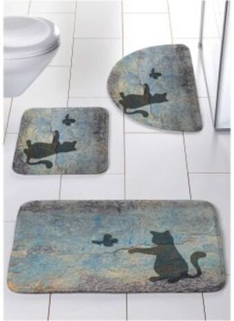 Tappeto da bagno con memory foam
