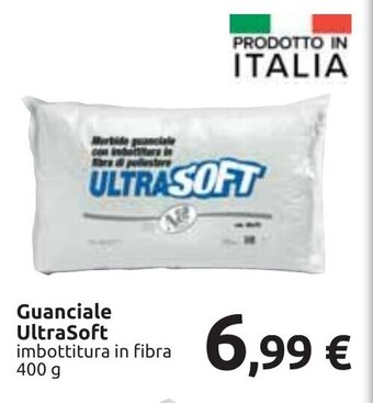 Carrefour Guanciale Ultrasoft imbottitura in fibra 400 g offerta