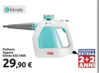 Carrefour klindo Pulitore Vapore KSC1000 offerta