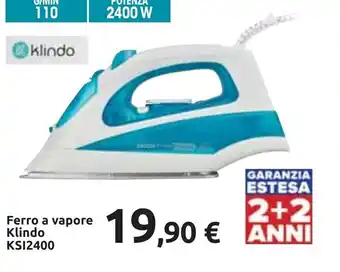 Carrefour Ferro a vapore Klindo KS12400 offerta