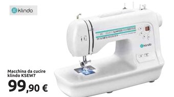 Carrefour Macchina da cucire klindo KSEW7 offerta