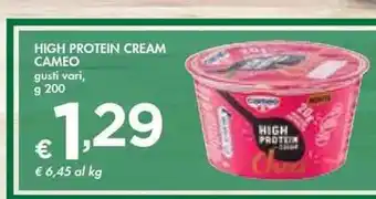 Bennet Cameo High Protein Cream gusti vari, 200 g offerta