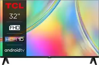 Amazon Tcl 32s5400af – serie s5400af android tv 32" full hd con hdr e micro dimming – compatibile con google assistant, chromecas... offerta