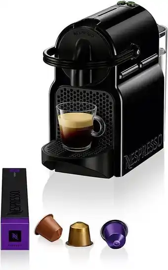 Amazon Nespresso inissia en80.b, macchina da caffè di de'longhi, sistema capsule nespresso, serbatoio acqua 0.7l, nero offerta