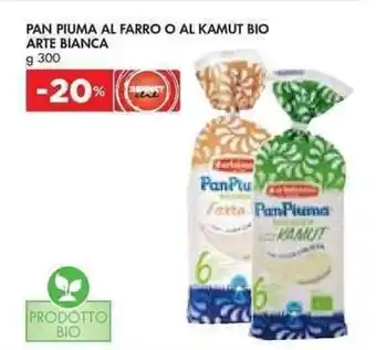 Bennet Arte Bianca Pan Piuma Al Farro O Al Kamut Bio 300 g offerta