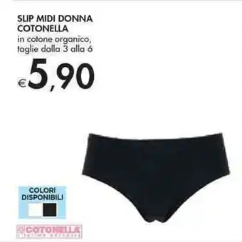Bennet Cotonella Slip Mindi Donaa in cotone organico offerta