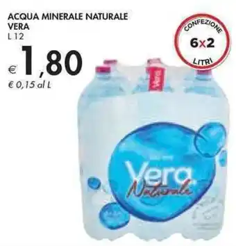 Bennet Vera Acqua Minerale Naturale 12 l offerta