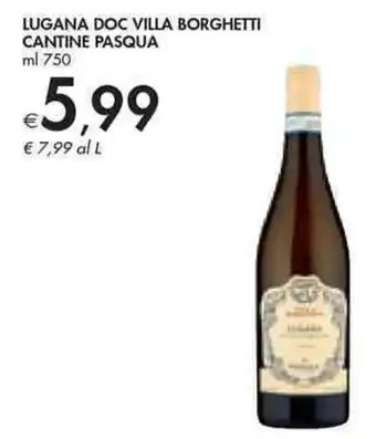 Bennet Cantine Pasqua Lugana DOC Villa Borghetti 750 ml offerta
