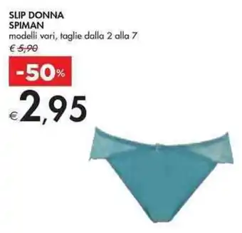Bennet Spiman Slip Donna modellivari offerta