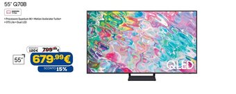 Euronics Samsung QLED 55" Q70B offerta