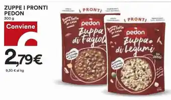 Coop Pedon Zuppe | Pronti 300 g offerta