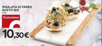 Coop Insalata di Farro Gusto Qui offerta