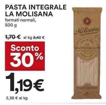 Coop La Molisana Pasta Integrale 500 g offerta