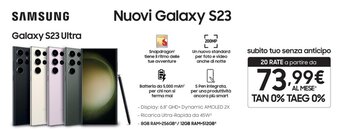 Euronics Samsung Galaxy S23 Ultra offerta