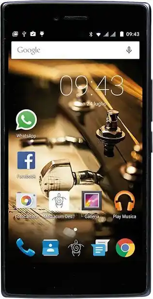 Mediacom phonepad x530u smartphone da 16 gb, dual-sim, blu