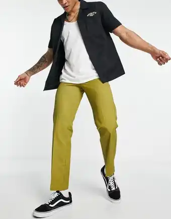 Dickies - 874 - pantaloni dritti verdi - mgreen