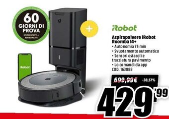 MediaWorld Robot Aspirapolvere iRobot Roomba 14+ offerta