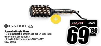 MediaWorld Bellissima Spazzola Magic Shine offerta
