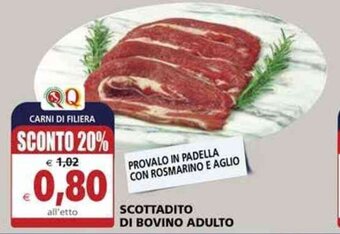 Il Gigante Scottadito Di Bovino Adulto offerta