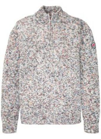 Bonprix Maglione con colletto e zip offerta