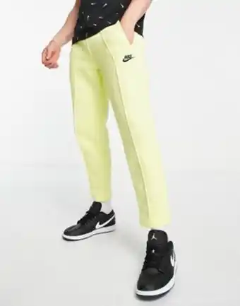 Nike club - joggers color limone chiaro