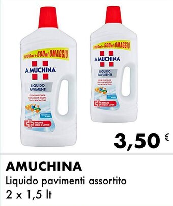 Iper Tosano Amuchina Liquido pavimenti assortito 2 x 1,5 lt offerta