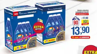 Qui Discount Dash Liquido Lavanda/Color 30 Lavaggi x 3 offerta