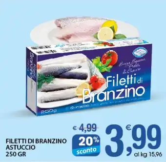 Qui Discount Filetti di Branzino Astuccio 250 gr offerta
