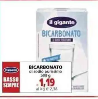 Bicarbonato di sodio purissimo 500 g