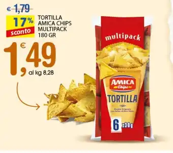 Qui Discount Amica Chips Tortilla Multipack 180 gr offerta