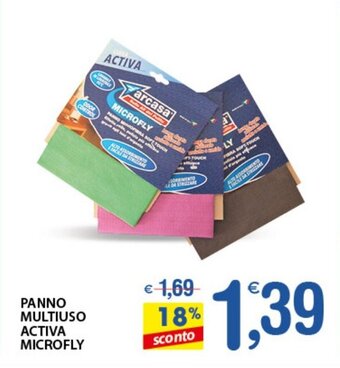 Qui Discount Panno Multiuso Activa Microfly offerta