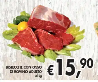 Supermercato Coal Bistecche con Osso Di Bovino Adulto offerta